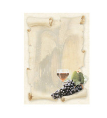 Carta con stampa cantina A4 - 90 gr - Decadry - conf. 20 fogli
