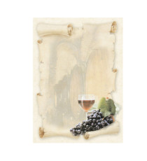 Carta con stampa cantina A4 - 90 gr - Decadry - conf. 20 fogli