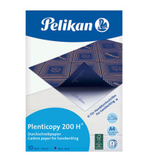 Carta da ricalco Plenticopy 200H - A4 - blu - Pelikan - conf. 10 fogli