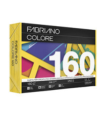 Carta Fabriano Colore - A4 - 160 gr - colori tenui cedro - Fabriano - conf. 250 fogli