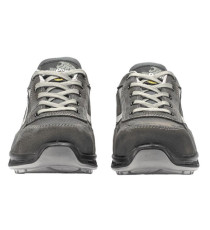 Calzatura di sicurezza Kick S3 - pelle nabuk naturale - taglia 48 - grigio - U-Power