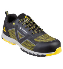 Calzatura di Sicurezza Memphis S1P ESD HRO SRC -  bassa - numero 42 - nero/giallo - Deltaplus