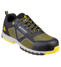 Calzatura di Sicurezza Memphis S1P ESD HRO SRC -  bassa - numero 42 - nero/giallo - Deltaplus