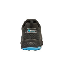 Calzatura di sicurezza Stinger Red Ego S3S ESD - numero 46 - nero/azzurro - U-Power