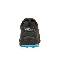 Calzatura di sicurezza Stinger Red Ego S3S ESD - numero 46 - nero/azzurro - U-Power