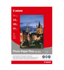 Canon - Canon Carta foto Plus Semi-Gloss satinata SG-201 - A4 - 20 Fg - 260gr - 1686B021