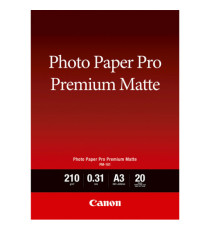 Canon - Carta fotografica Premium Matte PM-101 - A3 - 20 Fogli - 8657B006