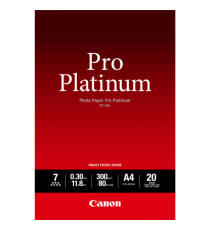 Canon - Carta fotografica Pro Platinum PT-101 - A4 - 20 Fogli - 2768B016