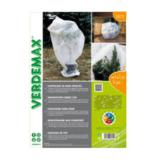 Cappuccio di protezione - per piante - 1 x 1,6 m - 17 gr - TNT - bianco - Verdemax - conf.3 pezzi