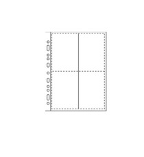 Buste forate Atla F porta foto - 8 spazi 10 x 15 cm - trasparente - Sei Rota - conf. 10 pezzi