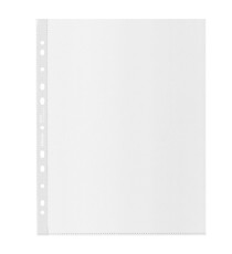 Buste perforate De Luxe riciclate 100% - antiriflesso - f.to 22 x 30 cm - Esselte - conf. 50 pezzi