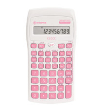 Calcolatrice scientifica OS 134/10 BeColor - bianco - tasti rosa - Osama