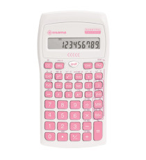 Calcolatrice scientifica OS 134/10 BeColor - bianco - tasti rosa - Osama