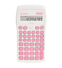 Calcolatrice scientifica OS 134/10 BeColor - bianco - tasti rosa - Osama