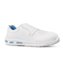 Calzatura di sicurezza Blanco S2 FO SR - pelle idrorepellente - bianco - taglia 37 - U-Power