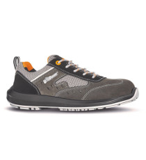 Calzatura di sicurezza Brezza S1P SRC Rock&Roll - pelle scamosciata morbida - numero 35 - grigio - U-Power