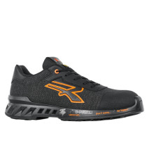 Calzatura di sicurezza Bruce - S1PS FO SR ESD - numero 47 - nero/arancione - U-Power
