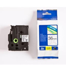 Brother - Nastro - Nero/Trasparente TZE161 - 36mm x 8mt