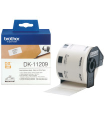 Brother - Rotolo 800 Etichette 29 x 62 mm - Nero/Bianco - DK-11209