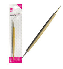 Bulino - doppia punta in acciaio per sbalzo/embossing - 18.5cm - CWR