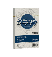 Busta Calligraphy Pergamena - 120 x 180 mm - 90 gr - perla 10 - Favini - conf. 25 pezzi