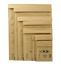 Busta imbottita Mail Lite Gold - A (11 x 16 cm) - avana - Sealed Air - conf. risparmio 100 pezzi