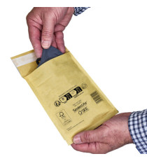 Busta imbottita Mail Lite Gold - E (22 x 26 cm) - avana - Sealed Air - conf. risparmio 100 pezzi