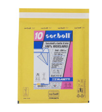 Busta imbottita Sacboll - E (24 x 32 cm) - carta - avana - Blasetti - conf. 10 pezzi