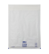 Busta imbottita Sacboll - FG (25 x 39 cm) - carta - bianco - Blasetti - conf. 10 pezzi