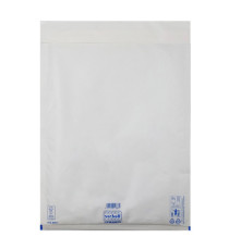 Busta imbottita Sacboll - J (32 x 50 cm) - carta - bianco - Blasetti - conf. 10 pezzi