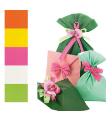 Busta regalo Mat Pearly B - 16 x 25 cm - 40 micron - PPL - assortimento 5 colori - PNP - conf. 100 pezzi