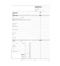 Blocco preventivi e ordinativi per banchetti - 50/50 copie autoric. - f.to 29,7 x 21,5 cm - DU1670C0000 - Data Ufficio
