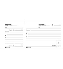 Blocco ricevute generiche - uso mano - 11 x 21cm - 100 fogli - Edipro