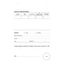 Blocco ricevute sanitarie numerate - 50/50 fogli autoricalcanti - 23 x 15cm - Edipro