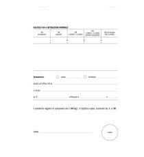 Blocco ricevute sanitarie numerate - 50/50 fogli autoricalcanti - 23 x 15cm - Edipro