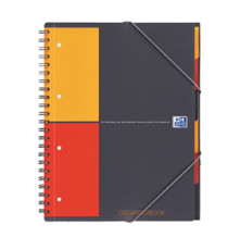 Blocco spiralato Organiser Book - 5mm con margine - 240 x 297mm - 80gr - 80 fogli - Oxford