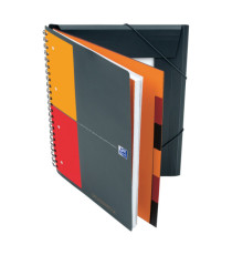 Blocco spiralato Organiser Book - 5mm con margine - 240 x 297mm - 80gr - 80 fogli - Oxford