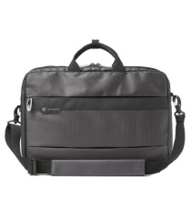 Borsa Office Bag Job - 44 x 34 x 12 cm - tessuto tecnico - antracite - In Tempo