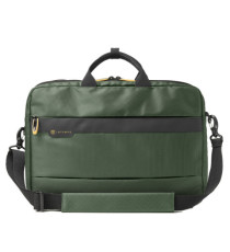 Borsa Office Bag Job - 44 x 34 x 12 cm - tessuto tecnico - verde - In Tempo