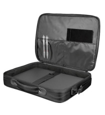 Borsa per notebook - Atlanta - ecocompatibile - da 16 - Nero - Trust
