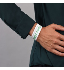 Braccialetti identificativi stampabili - 5 fogli - 10 et/fg - A4 - PE - bianco - Avery
