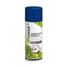 Adesivo spray - rimovibile - 400 ml - IKona+