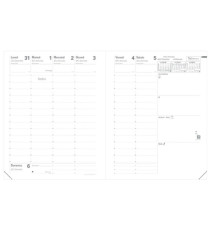 Agenda del Professore 2027 - copertina Club - 21 x 27 cm - azzurro - Quo Vadis