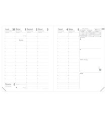 Agenda del Professore 2027 - copertina Club - 21 x 27 cm - rosa lampone - Quo Vadis