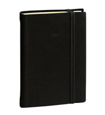 Agenda giornaliera - Daily 21 Prestige 2027 - 13 x 21 cm - copertina Silk - nero - Quo Vadis