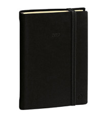 Agenda settimanale Affari Prestige ML 2027 - 10 x 15 cm - silk nero - Quo Vadis