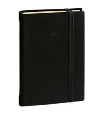 Agenda settimanale Ministro Prestige 2027 - 16 x 24 cm - silk nero - Quo Vadis