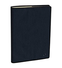 Agenda settimanale Presidente Marlow 2027 - 21 x 27 cm - blu notte - Quo Vadis
