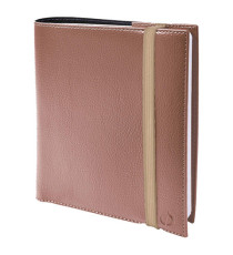 Agenda settimanale Time&Life 2027 - 16 x 16 cm - rame metal - Quo Vadis