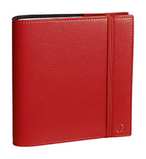Agenda settimanale Time&Life 2027 - 16 x 16 cm - rosso ciliegia - Quo Vadis